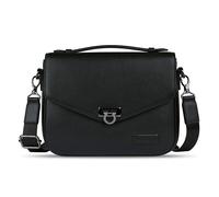 bugatti Elsa Bolsa de hombro Piel 25 cm negro