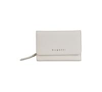 bugatti Emilia Cartera Bloqueo RFID Piel natural 10 cm blanco