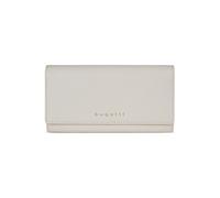 bugatti Emilia Cartera Bloqueo RFID Piel natural 18.5 cm blanco