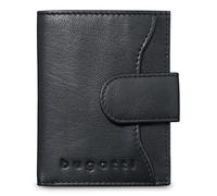 bugatti Secure Smart Slim - Cartera de Piel con protección RFID en Color Negro