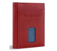 bugatti estuche de tarjetas Secure Slim Mini Wallet Red