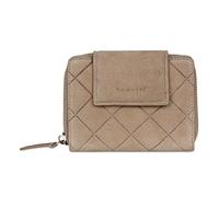 bugatti Fabia Cartera de Mujer con Cremallera y protección RFID, de Cuero, Arena