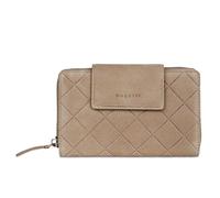 bugatti Fabia Cartera de Mujer de Cuero, Monedero con protección RFID, Arena