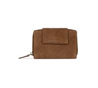 bugatti Fabia Cartera de Cuero para Mujeres, con Cremallera y protección RFID, coñac