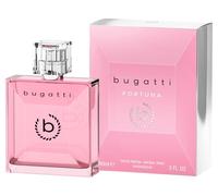 bugatti FORTUNA Perfume Mujer 60 ml I Agua de Perfume Frutado Mujer con Frasco de Cristal de Declaración I Combinación Viva de Mango, Melocotón, Jazmín, Almizcle y Sándalo I Perfume de confianza para