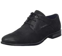 bugatti Gapo, Zapatos con Cordones Hombre, Negro 01, 42 EU