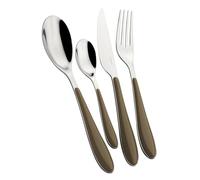 Bugatti ggta -023 F50 Gioia - Cubertería (24 Piezas, Acero Inoxidable Tabaco 22 x 8 x 30 cm