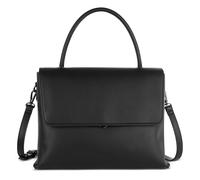 Bugatti Ilva M Bolso bandolera para mujer con neceser, bolso de mano de piel sintética, negro