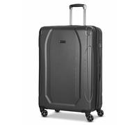 BUGATTI Juego de maletas de 3 piezas para hombre y mujer | Carros de viaje 51 x 30 x 77 cm de alta calidad de material ABS resistente a los golpes | Mango telescópico y candado TSA | Serie Valencia