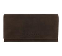 bugatti Ladies Long Wallet With Flap Brown