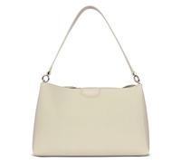 bugatti Leah Bolso de hombro L, bolso para mujer de piel sintética con dos correas de hombro, beige