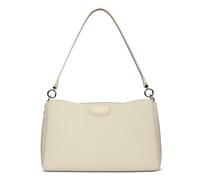 bugatti Leah Bolso de hombro M, bolso para mujer de piel sintética con dos correas de hombro, beige