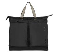 bugatti Legere Bolso shopper para hombre, bolso ligero de hombro de poliéster ripstop, negro