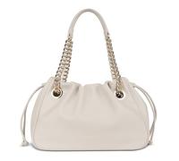 bugatti Leni Bolso M para mujer, bolso de hombro de cuero sintético con cadena, beige