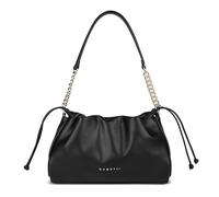 bugatti Leni Bolso S para mujer, bolso bandolera pequeño de cuero sintético con cadena, negro