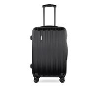 bugatti Lima Maleta rígida 67 x 45 x 27,5 cm - Maleta de Viaje con 4 Ruedas, M, Negra