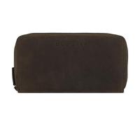 bugatti Luca Estuche para llaves con 2 llaveros, cuero auténtico - en elegante caja de regalo - Marrón