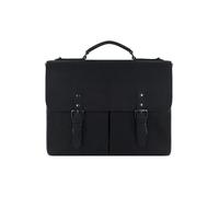 bugatti Luca Maletín Mensajero Piel natural 39 cm Compartimento para el portátil negro