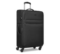 BUGATTI Maleta Check-in para hombre y mujer | carro grande XL 46,5 x 28,5 x 75 cm de material de poliéster flexible de alta calidad | extensible y doble rollo | Serie Valencia Soft