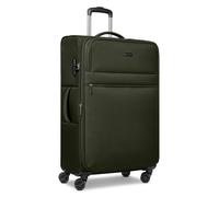 BUGATTI Maleta Check-in para hombre y mujer | carro grande XL 46,5 x 28,5 x 75 cm de material de poliéster flexible de alta calidad | extensible y doble rollo | Serie Valencia Soft