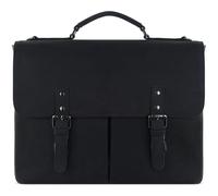 bugatti maletín Luca Briefcase With Flap Black
