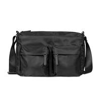 bugatti Mare 1.0 bolso de hombro para mujer, bolso bandolera ligero con correa ajustable, negro