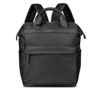bugatti Mare 2.0 - Mochila para mujer 2 en 1 con compartimento para portátil de 15”, ligera, negra