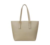 bugatti Mare 3.0 - Bolso grande tipo tote para mujer, bolso ligero de imitación de cuero, beige