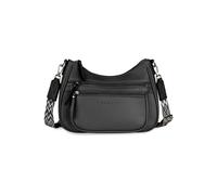 bugatti Mare 3.0 - Bolso bandolera mediano para mujer de imitación de piel, color negro