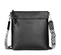 bugatti Mare 3.0 - Bolso bandolera ligero para mujer de imitación de piel, color negro