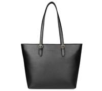 bugatti Mare 3.0 - Bolso grande tipo tote para mujer, bolso ligero de imitación de cuero, negro