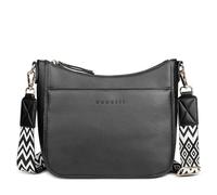 bugatti Mare 3.0 - Bolso pequeño de bandolera de imitación de piel para mujer, color negro