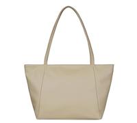 bugatti Mare 3.0 - Bolso tote grande, ligero y moderno para mujer, de imitación de cuero, beige