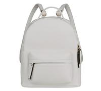 bugatti Mare 3.0 - Mochila ligera de imitación de piel para mujer, ideal para el día a día y los viajes, blanca