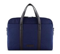 Bugatti Maro business bag large, maletín para hombre fabricado en poliéster con compartimento para portátil de aprox. 15", azul