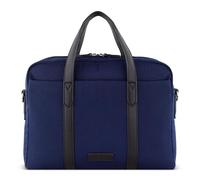 Bugatti Maro maletín para hombre hecho de poliéster, bolsa de negocios con compartimento para portátil aprox. 15", azul