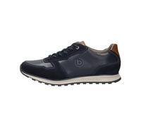 bugatti Materialmix-Sneaker im Klassischen Business-Stil, Zapatillas Hombre, Dark Blue Dark Blue 4141, 40 EU