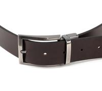 bugatti Men's Reversible Belt 3.5 W110 Black / Dark Brown