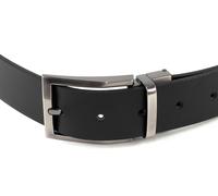 bugatti Men's Reversible Belt 3.5 W85 Black / Dark Brown