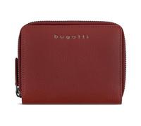 bugatti Mira Cartera Piel natural 13 cm rojo