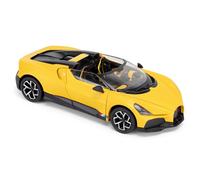Bugatti Mistral Escala 1:24 Die-Cast Model Car - Amarillo | Detailed Collectors Edition Diecast | Producto oficial con licencia