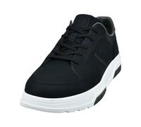 bugatti Mocasines para Hombre 332-ap060, Negro Coñac, 45 EU