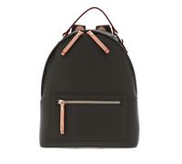 bugatti Ella mochila pequeña para mujer, mochila de día moderna de piel sintética, oliva