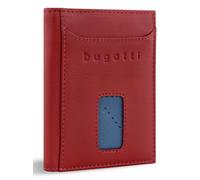 bugatti Secure Slim Cartera Protección RFID Piel 8 cm rot (TAS018455)