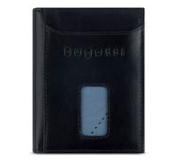 bugatti Secure Slim Cartera Protección RFID Piel 8 cm schwarz (TAS018458)