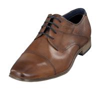 bugatti Morino, Zapatos de cordones derby, Hombre, Marrón Cognac 6300, 41 EU