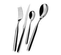 Bugatti N-075S50MB Vidal - Cubertería de 24 piezas (acero, 39 x 27 x 5 cm)