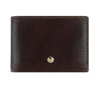 bugatti Neaples Minicartera con protección RFID, Cartera pequeña de Cuero en marrón
