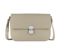Bugatti Nela, Bolso bandolera para mujer, bolso tipo caja mediano de piel sintética, beige