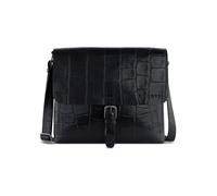 bugatti Nevio Maletín Mensajero Piel natural 30 cm negro